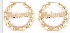 "Color Me Melanin" Hoop Earrings