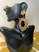 Load image into Gallery viewer, &quot;Petals&quot; Colorful Chandelier Earrings
