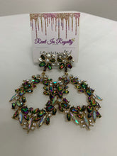 Load image into Gallery viewer, &quot;Petals&quot; Colorful Chandelier Earrings
