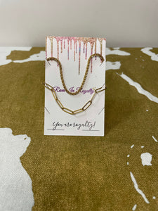 "Goldie Locks" Bracelet Set