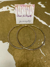 Load image into Gallery viewer, &quot;Shimmer Shimmer&quot; Hoop Earrings
