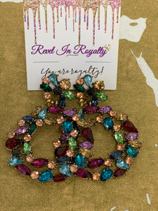 "Colorful Chandelier" Earrings