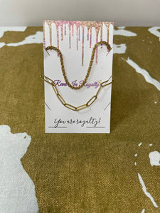 "Goldie Locks" Bracelet Set