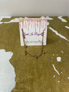 "I Heart You" Anklets