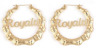 "Welcome To My Kingdom" Hoop Earrings